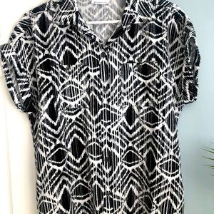 Classy short sleeve blouse